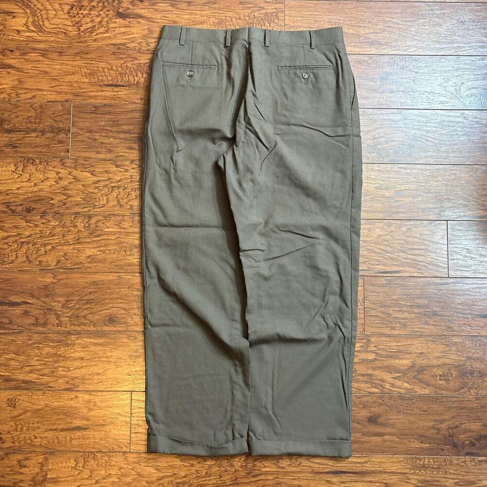 Lauren Ralph Lauren 100% Wool Pleated Cuffed Dress Pants Size 36X30